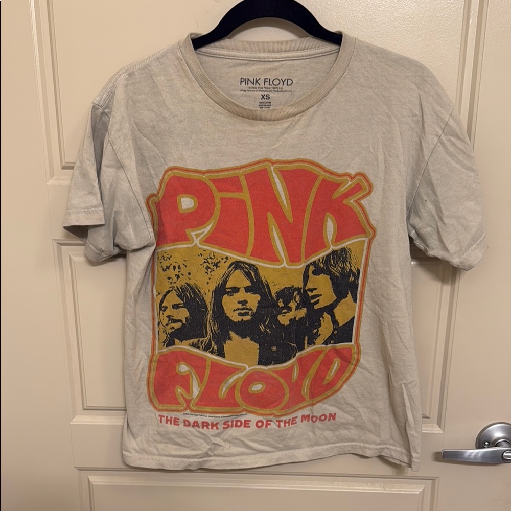 Pink Floyd Kids T-Shirt - Cream and Red